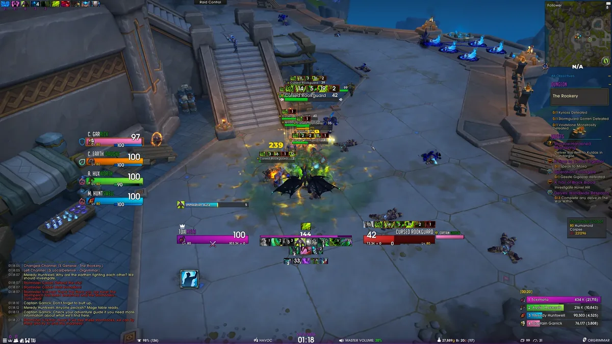 Panoramica ufficiale dell’interfaccia ToxiUI in World of Warcraft